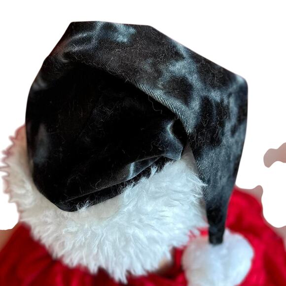 Handcrafted Tie-Dye Santa Hat - Picture 3 of 8